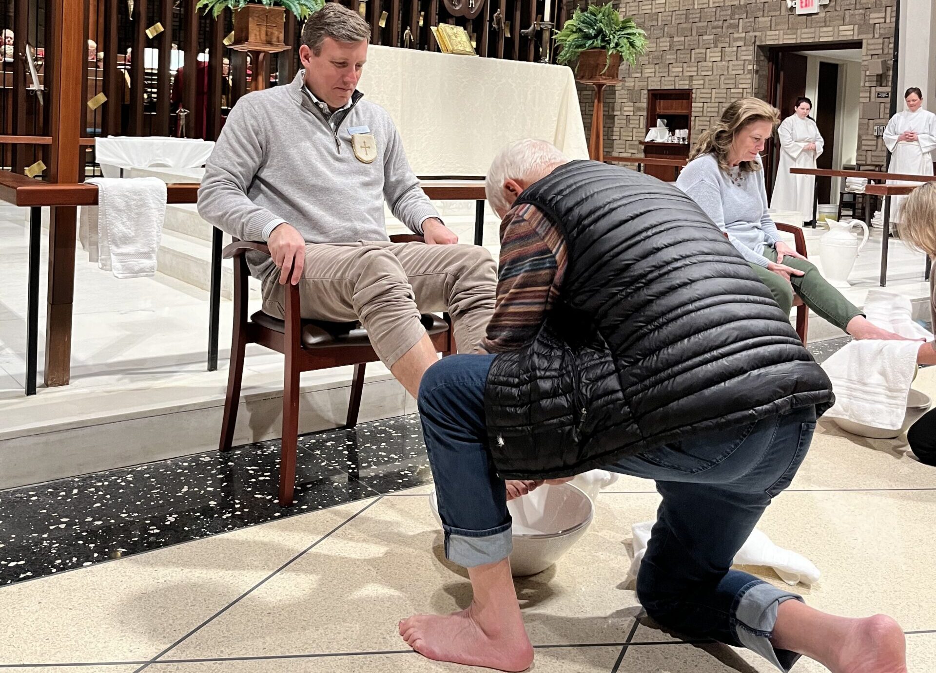 Holy Eucharist Rite II with Foot Washing and Choir