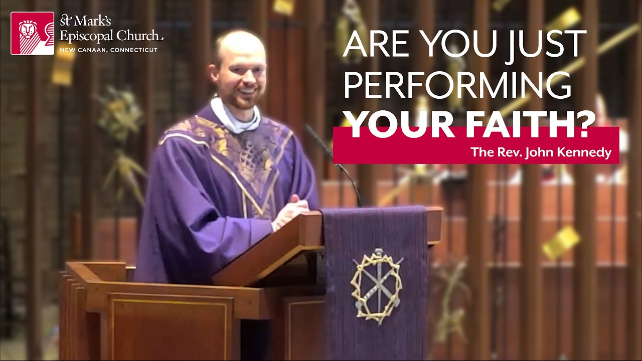 02.18.26 “Ash Wednesday: Give Up the Act & Get Real” | The Rev. John Kennedy