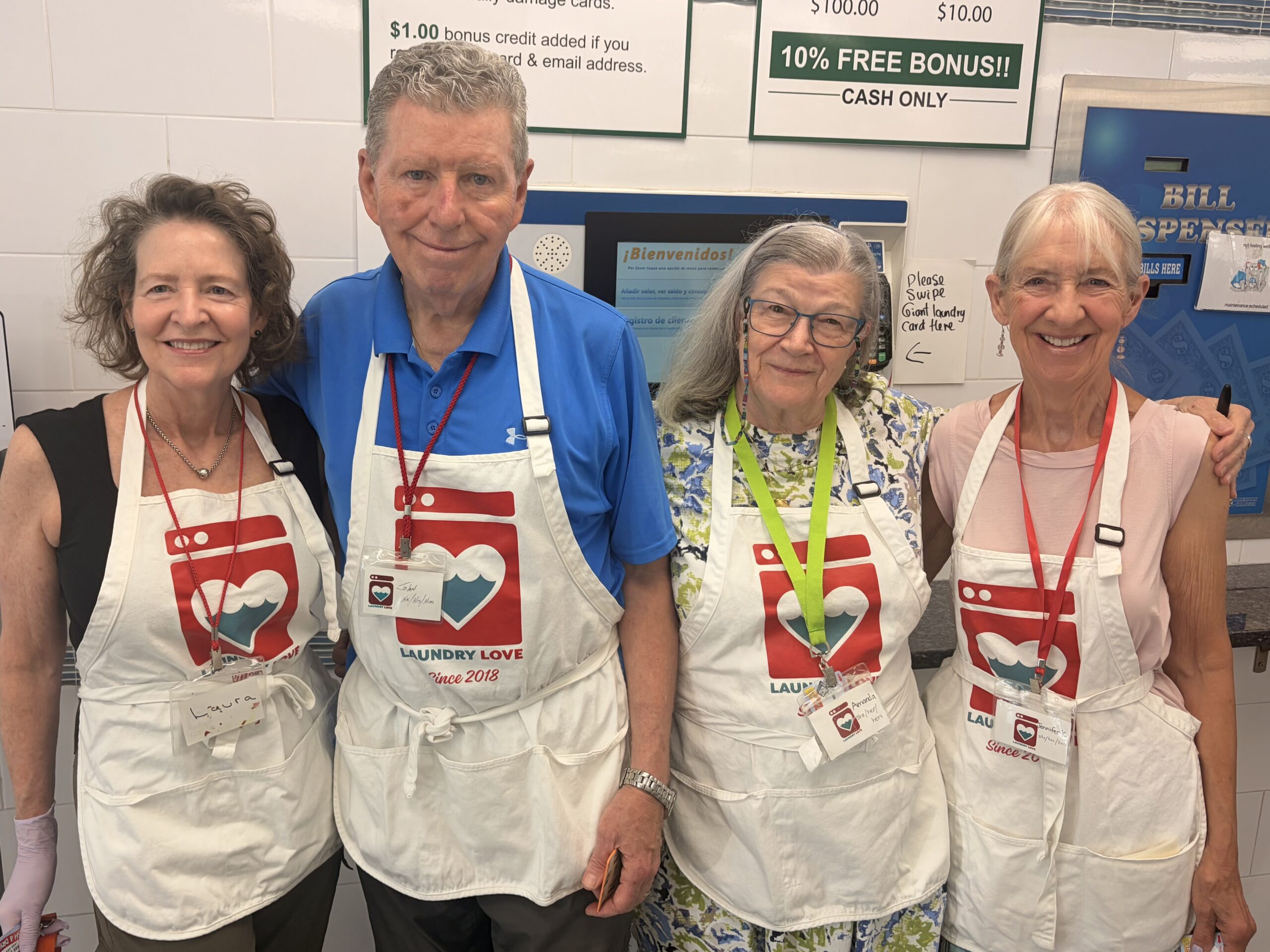 Laundry Love Volunteers